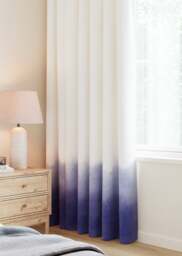 Bluebellgray Ombre Cornflower Curtain - thumbnail 1