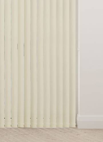 Bella Blackout Cream Vertical Blind - image 1