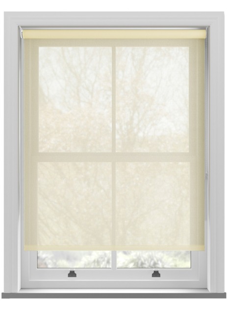 Voile Cream Twist Roller Blind Roller Blind - image 1