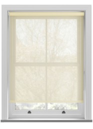 Voile Cream Twist Roller Blind Roller Blind - thumbnail 1
