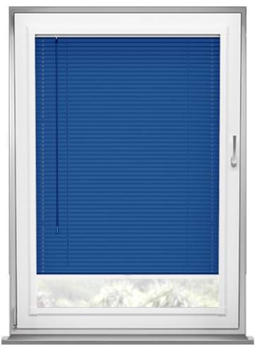 Turin 25mm Gloss Blue Venetian Blind - image 1
