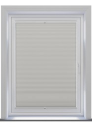 Pleated Mouse Grey Stick Fit Pleated Blind - thumbnail 1