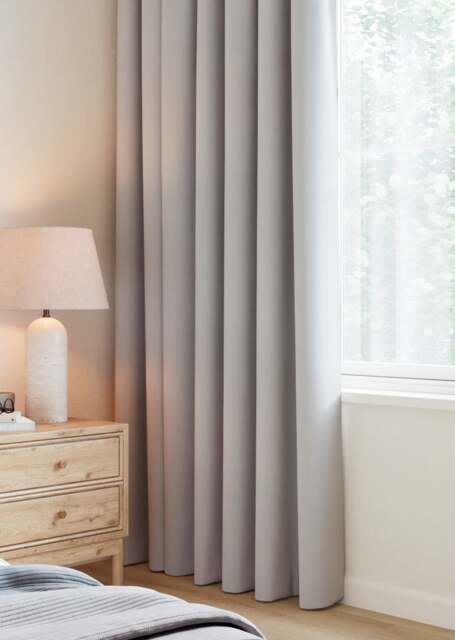 Grey Mist Velvet Curtain - image 1