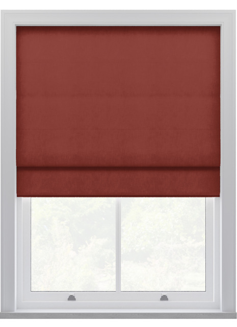 Laura Ashley Swanson Crimson Roman Blind Roman Blind - image 1