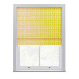 Orla Kiely Tiny Stem Yellow Roman Blinds Roman Blind - thumbnail 2