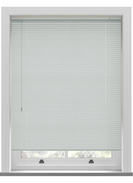 Turin 25mm Soft Grey Venetian Blind - image 1