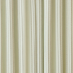 Silver Stitch Stripe Embroidered Curtain - thumbnail 2