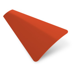 Turin 25mm Flame Orange Venetian Blind - thumbnail 2