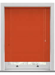 Turin 25mm Flame Orange Venetian Blind - thumbnail 1