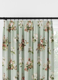 Laura Ashley Rosemore Sage Pencil Pleat Curtain Pencil Pleat Curtain - thumbnail 1