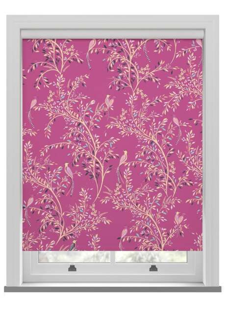 Sara Miller Birds of Paradise Fuchsia Roller Blind Roller Blind - image 1