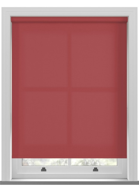 Unicolour Morello Red Roller Blind - image 1