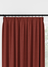 Laura Ashley Swanson Crimson Pencil Pleat Curtain Pencil Pleat Curtain - thumbnail 1