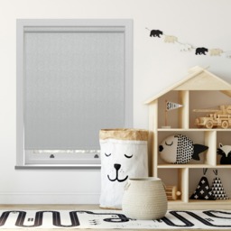 Isla PVC Blackout Marina Grey Roller Blind - thumbnail 2