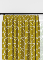 Orla Kiely Jumbo Linear Stem Seagrass Pencil Pleat Curtain Pencil Pleat Curtain - thumbnail 1