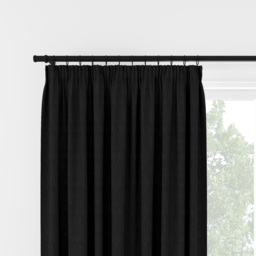 Laura Ashley Swanson Charcoal Pencil Pleat Curtain Pencil Pleat Curtain - thumbnail 2