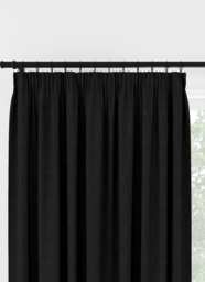 Laura Ashley Swanson Charcoal Pencil Pleat Curtain Pencil Pleat Curtain - thumbnail 1