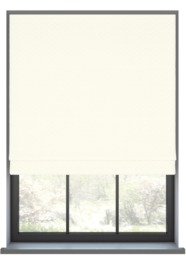 Peyton Ivory Roman Blind