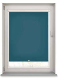 Splash Dark Teal Blue Roller Blind - thumbnail 1