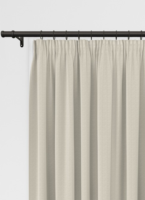 Kanbina Beige Pencil Pleat Curtain - image 1