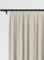 Kanbina Beige Pencil Pleat Curtain - thumbnail 1