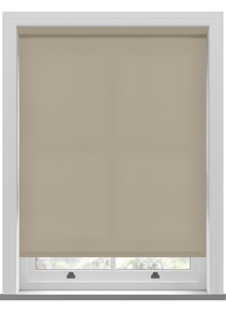 Electric Splash Natural Hessian Roller Blind - image 1