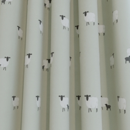 Sophie Allport Sheep Sage Curtain - thumbnail 2