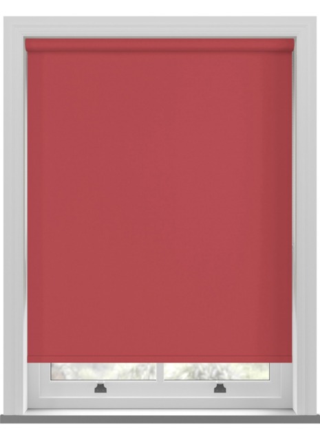 Bella Blackout Scarlet Red Roller Blind - image 1