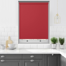 Bella Blackout Scarlet Red Roller Blind - thumbnail 2