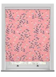 Sara Miller Butterflies & Trellis Peach Roller Blind Roller Blind