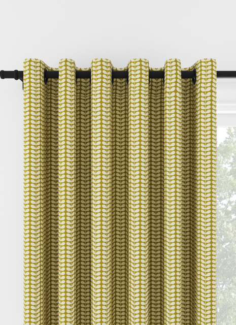Orla Kiely Tiny Stem Seagrass Eyelet Curtain Eyelet Curtain - image 1