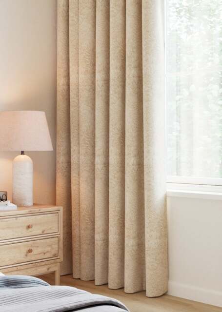 Champagne Bouquet Embroidered Curtain - image 1