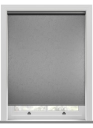 Metz PVC Blackout Ash Grey Roller Blind - thumbnail 1