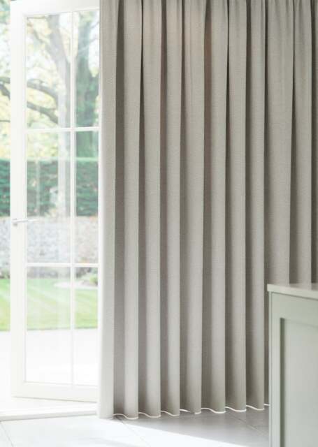 Soft Beige Jacquard Spot Curtain - image 1