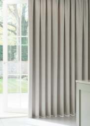 Soft Beige Jacquard Spot Curtain