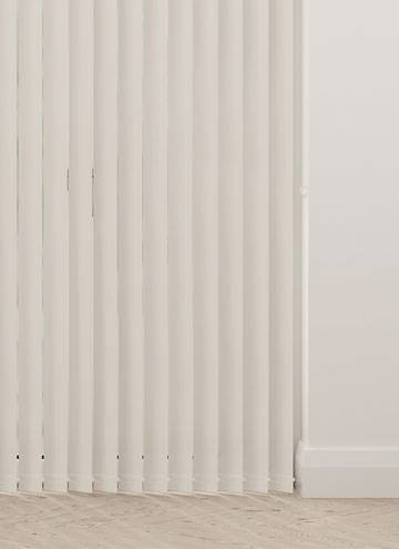 Bella Blackout Ivory Off-White Vertical Blind - image 1