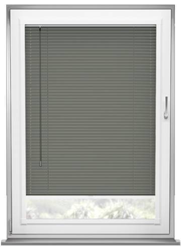Turin 25mm Metallic Pewter Grey Venetian Blind - image 1