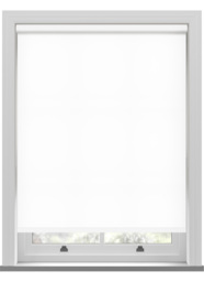 Splash Snow White Roller Blind - thumbnail 1