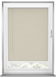 Turin 25mm Matt Rich Cream Venetian Blind