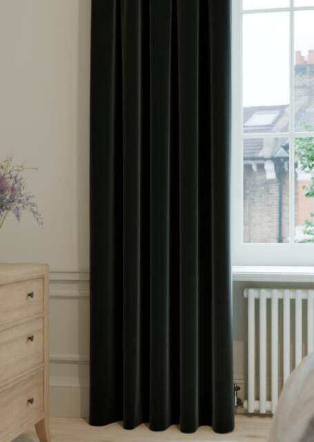 Onyx Jute Weave Curtain - image 1