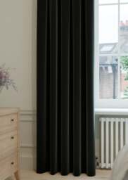 Onyx Jute Weave Curtain - thumbnail 1