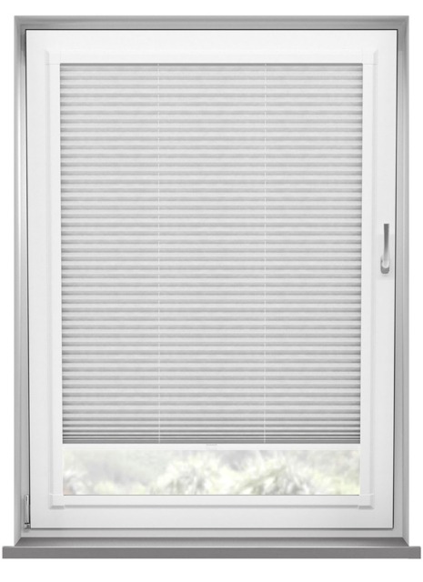 Kimora Cumulus White Pleated Blind - image 1