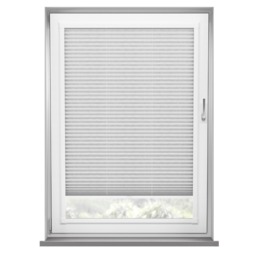 Kimora Cumulus White Pleated Blind - thumbnail 2