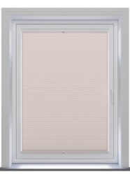 Pleated Beige Clic Fit Pleated Blind
