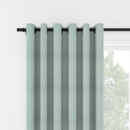 Laura Ashley Easton Duck Egg Eyelet Curtain Eyelet Curtain - thumbnail 2