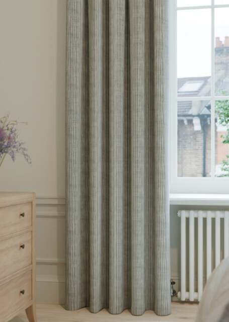 Platinum Stripe Jacquard Curtain - image 1