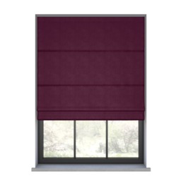 Brigitta Aubergine Roman Blind - thumbnail 2