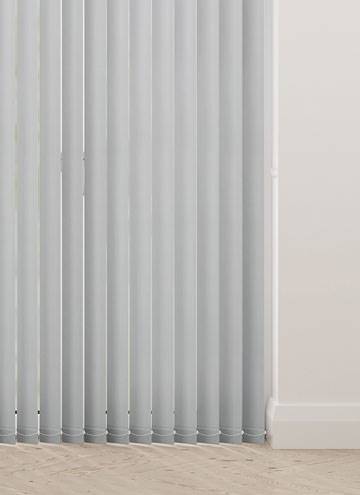 Unicolour Ash Grey Vertical Blind - image 1