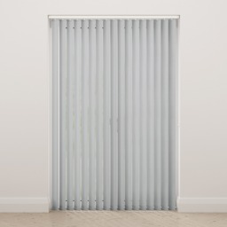 Unicolour Ash Grey Vertical Blind - thumbnail 2