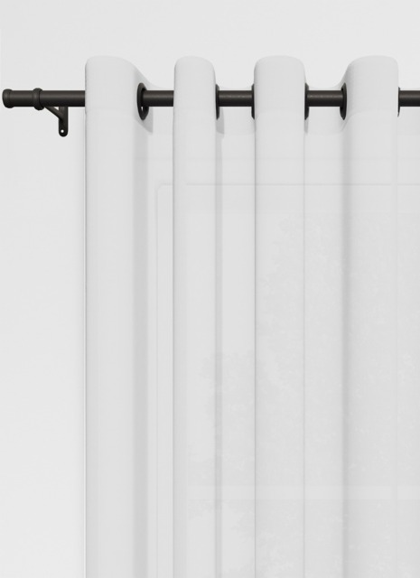 Malmo White Eyelet Curtain - image 1